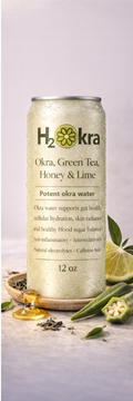 H2Okra — Okra, Green Tea, Honey & Lime
